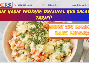 Kaşık kaşık yedirir: Orijinal Rus salatası tarifi! Enfes Rus salatası nasıl yapılır?