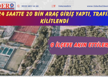 O ilçeye akın ettiler! 24 saatte 20 bin araç giriş yaptı, trafik kilitlendi