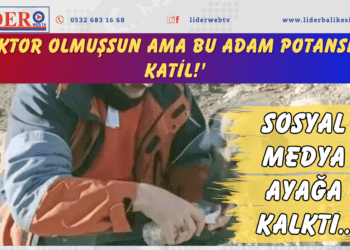 Sosyal medya ayağa kalktı: ‘Doktor olmuşsun ama bu adam potansiyel katil!’