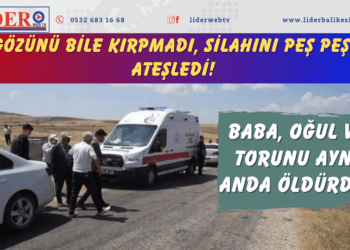 Gözünü bile kırpmadı, silahını peş peşe ateşledi! Baba, oğul ve torunu aynı anda öldürdü..