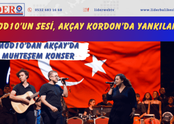 MOD10’un sesi, Akçay Kordon’da yankılandı