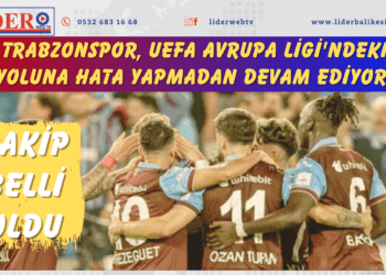 Trabzonspor, UEFA Avrupa Ligi’ndeki yoluna hata yapmadan devam ediyor!
