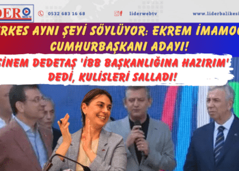 Sinem Dedetaş ‘İBB Başkanlığına hazırım’ dedi, kulisleri salladı! Herkes aynı şeyi söylüyor: Ekrem İmamoğlu cumhurbaşkanı adayı!