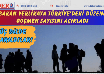 Üç dilde uyarıldılar! Bakan Yerlikaya Türkiye’deki düzenli göçmen sayısını açıkladı