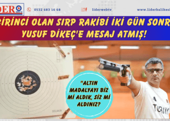 Birinci olan Sırp rakibi iki gün sonra Yusuf Dikeç’e mesaj atmış! “Altın madalyayı biz mi aldık, siz mi aldınız?