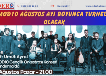 MOD10 Ağustos ayı boyunca turnede olacak
