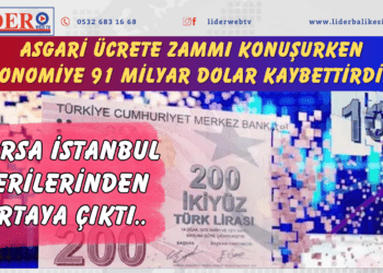 Asgari ücrete zammı konuşurken ekonomiye 91 milyar dolar kaybettirdik! Borsa İstanbul verilerinden ortaya çıktı..