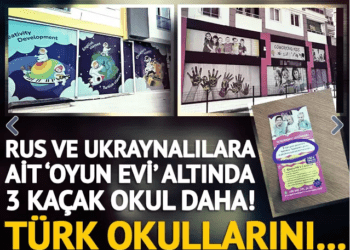 Rus ve Ukraynalılara ait ‘Oyun evi’ altında 3 kaçak okul daha!