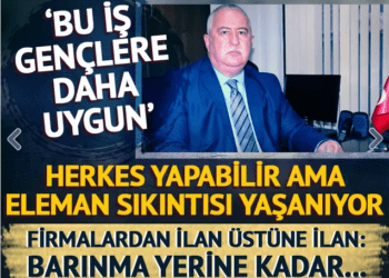 Herkes yapabilir ama eleman sıkıntısı yaşıyorlar! 