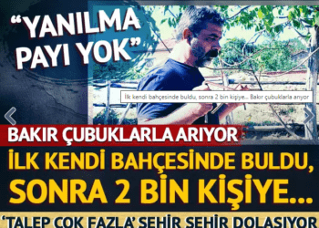 ‘Talep çok fazla’ İlk kendi bahçesinde buldu, sonra 2 bin kişiye…