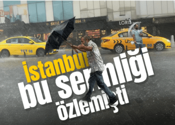İstanbul’da sağanak yağış etkili oldu