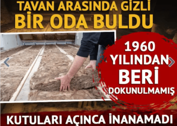 Kutuları açtığında gördüklerine inanamadı