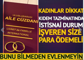 Kıdem tazminatında istisnai durum… Evlenen kadınlar dikkat! İşten ayrılarsınız işveren size para ödemeli!