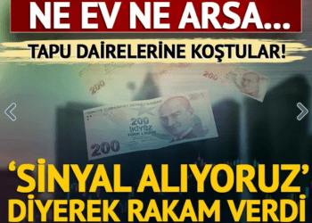 Tapu dairelerine koştular! 