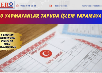 Bunu yapmayanlar tapuda işlem yapamayacak! 