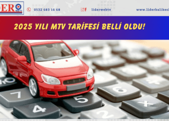 2025 yılı MTV tarifesi belli oldu!