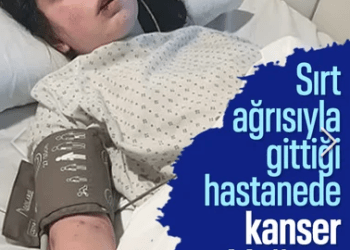 Sırt ağrısıyla gittiği hastanede kanser teşhis kondu