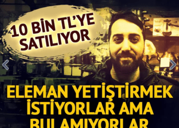 “MESLEĞİMİZİN KİRLİ VE TALEBİNİN AZ OLMASI SEBEBİYLE ELEMAN BULAMIYORUZ”