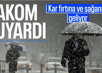 Meteoroloji uyardı! Kar, fırtına ve sağanak geliyor