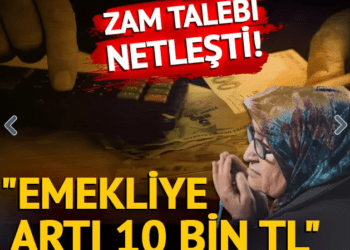 Emeklilerin zam talebi netleşti!