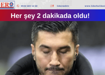 Nuri Şahin Şampiyonlar Ligi’nde kabusu yaşadı…