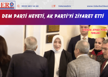 DEM Parti heyeti, AK Parti’yi ziyaret etti