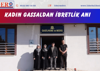 Kadın gassaldan ibretlik anı