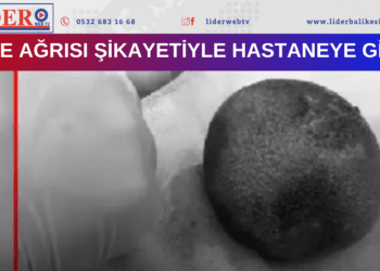 Mide ağrısı şikayetiyle hastaneye gitti!