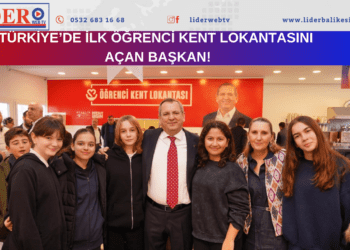 Türkiye’de ilk Öğrenci Kent Lokantasını açan Başkan!