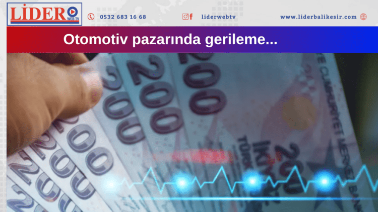 Otomotiv pazarında gerileme…
