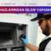 ATM güvenlik kamerasınca tespit edilemeyen kişiler, ATM cihazlarından işlem yapamayacak
