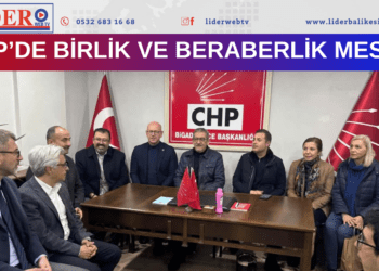CHP’DE BİRLİK VE BERABERLİK MESAJI