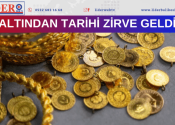 Altından tarihi zirve geldi!