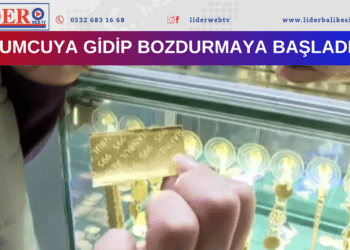 Kuyumcuya gidip bozdurmaya başladılar!
