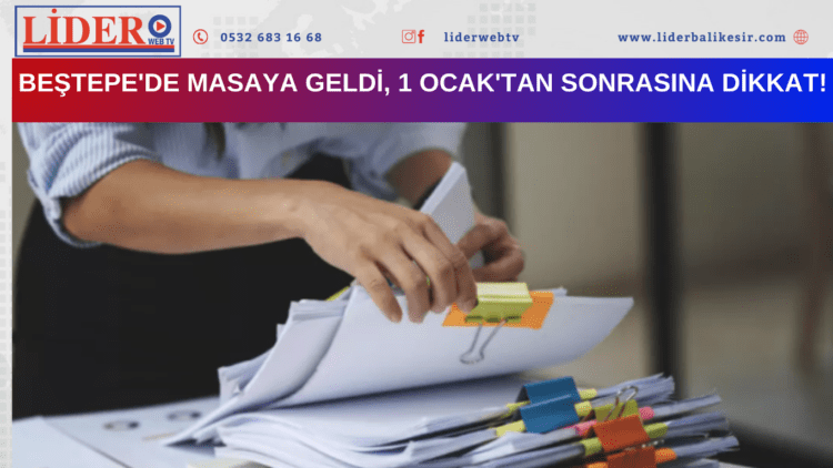 Beştepe’de masaya geldi, 1 Ocak’tan sonrasına dikkat!