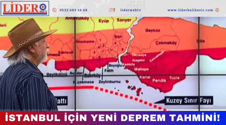 İstanbul için yeni deprem tahmini!