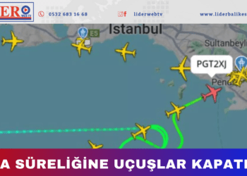 KISA SÜRELİĞİNE UÇUŞLAR KAPATILDI