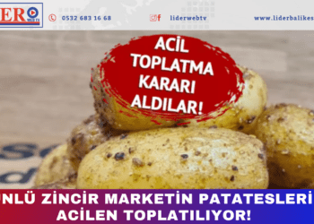 Ünlü zincir marketin patatesleri acilen toplatılıyor!