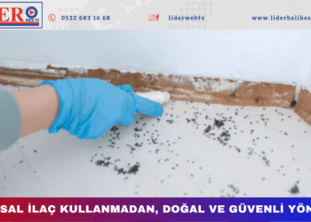 Kimyasal ilaç kullanmadan, doğal ve güvenli yöntem…