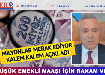 En düşük emekli maaşı için rakam verdi!
