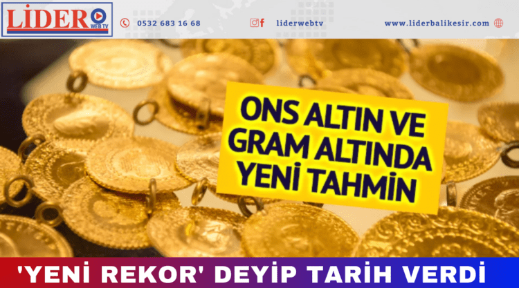  ‘Yeni rekor’ deyip tarih verdi
