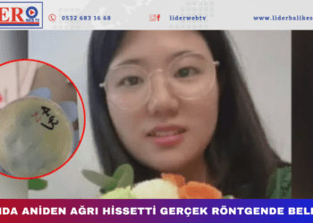Karnında aniden ağrı hissetti,gerçek röntgende belli oldu
