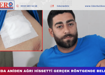 Karnında aniden ağrı hissetti,gerçek röntgende belli oldu