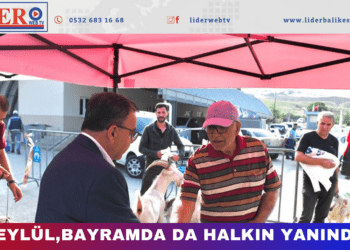 ALTIEYLÜL,BAYRAMDA DA HALKIN YANINDAYDI
