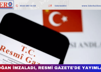 Erdoğan imzaladı, Resmi Gazete’de yayımlandı!