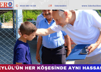 Altıeylül’ün Her Köşesinde Aynı Hassasiyet
