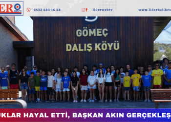 Çocuklar Hayal Etti, Başkan Akın Gerçekleştirdi