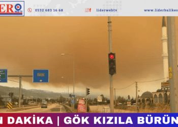Gök kızıla büründü!