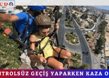 KONTROLSÜZ GEÇİŞ YAPARKEN KAZA OLDU