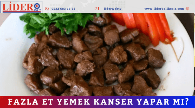 Fazla et yemek kanser yapar mı?
